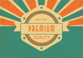 Retro Style Premium Quality Illustration vector