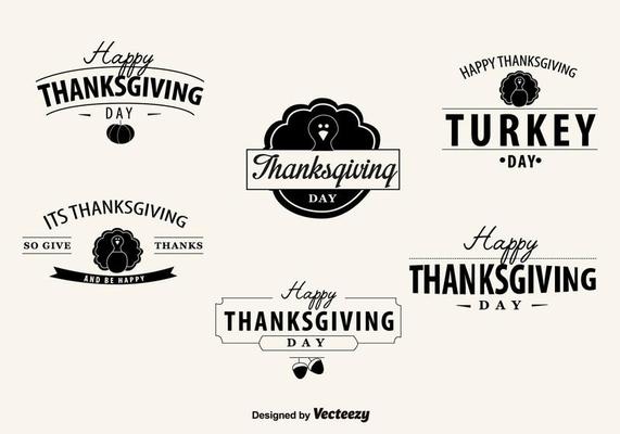 Thanksgiving Day Badges