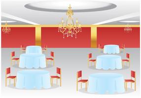 Empty Meeting room vector