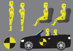 The Crash Dummy Robot Vectors