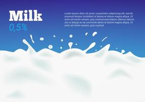 Vector libre de la leche sabrosa