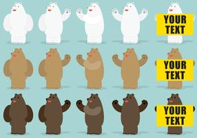 Bear Vector Characters