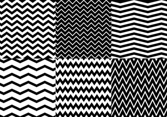 Zig Zag Background Vector Set