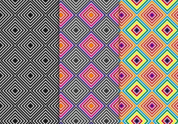 Free Seamless Geometric Background Vector