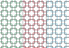 Free Seamless Squares Pattern Vector