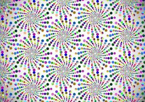 Free Colorful Dotted Vector
