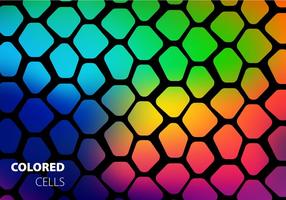 Free Colored Cells Vector