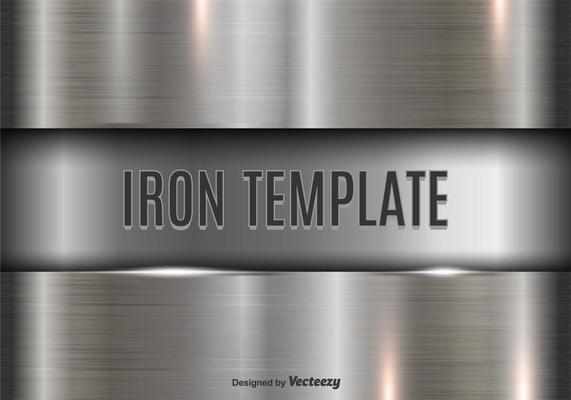 Iron template