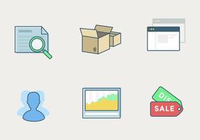 Vector Shop Icon Set