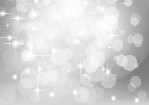 Silver Glitter Background  Vector