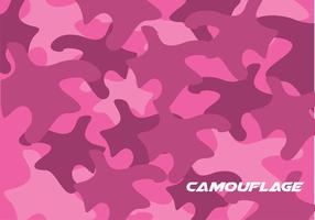 Pink Camo Pattern Vector