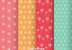 Abstract Colorful Girly Pattern Vectors