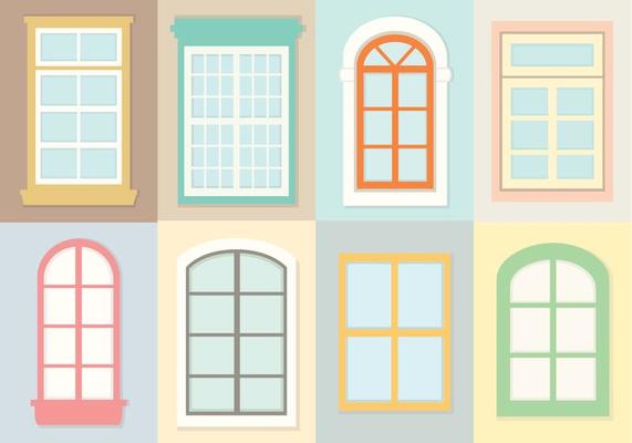 Decorative Windows Vectors