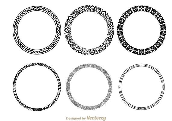 Circle Fancy Line Decoration