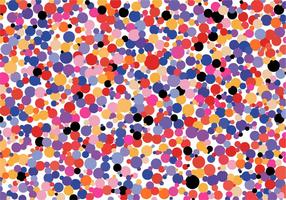 Free Colorful Dotted Background Vector
