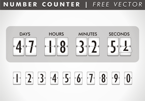 Number Counter Vector