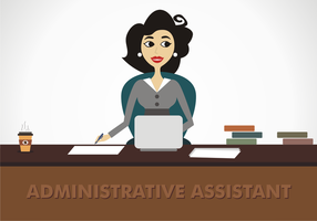 Administrative Assistant Vector