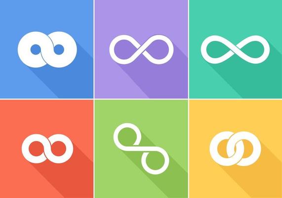 Infinite Loop Vector Logos