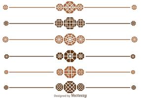 Japanese Brown Deviders vector
