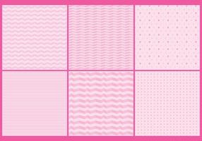 Pinky Girly Patterns vector