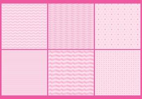 Pinky Girly Patterns vector