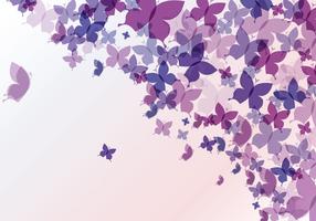 Abstract Butterfly Background vector