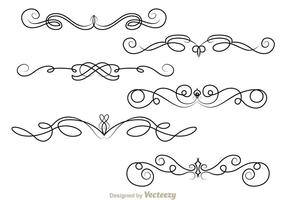 Fancy Lines Ornament vector