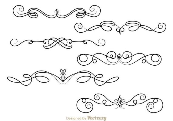 Fancy Lines Ornament