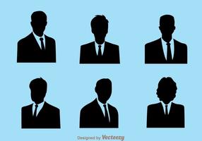 Iconos Del Hombre De Negocios vector