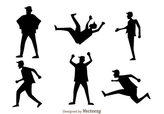Man In Action Icons 