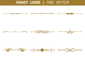 Decorative Fancy Lines Vector