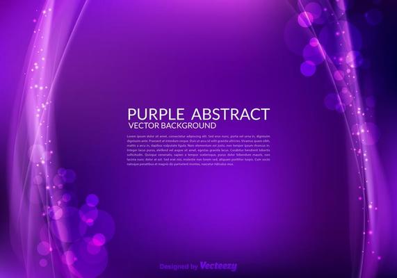 Purple Abstract Vector Background