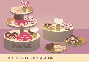 Bake Sale Vector Illustration