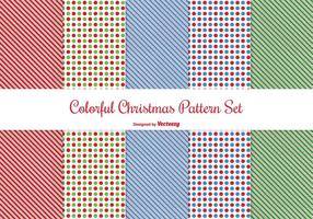 Christmas Pattern Set vector