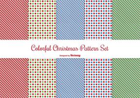 Christmas Pattern Set vector