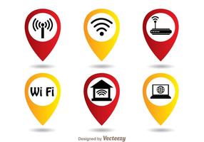 Wifi Symbol Set vector