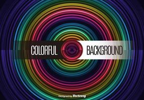 Circle colorful background vector