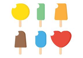 Bitten Ice Cream Vectors