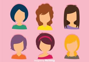 Female Default Avatar vector