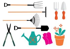 Garden Equipment Vectors