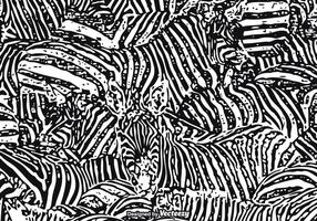 Free Vector Zebra Print Background