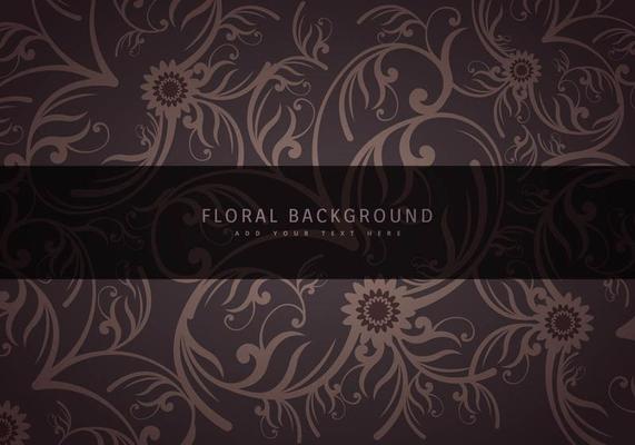 Vintage floral background
