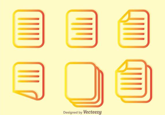 Read Outline Icons