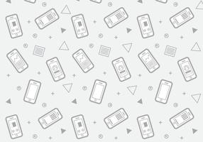 Mobile Phone Pattern vector