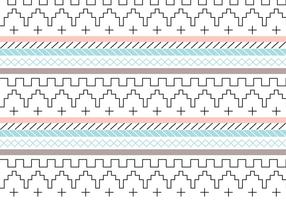 Trendy Pastel Pattern Vector Background