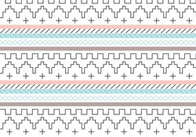 Trendy Pastel Pattern Vector Background