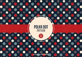 Vector Retro Retro Polka Dot Vector