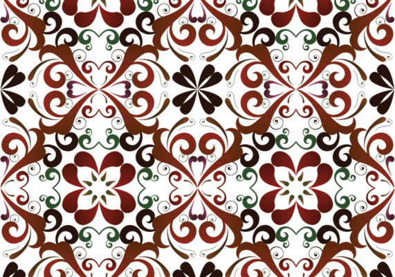 Seamless Floral Pattern Background