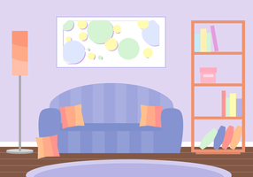 Free Living Room Vector