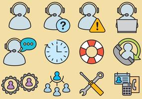 Administrative Assistant Vector Icons